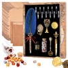 SERAKUKA MPRINCE Calligraphy Pen with Feathers, Includes Calligraphy Nibs, 12