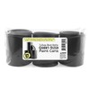 Black Plastic Paint Cans (3-Pack); Quart Size Cans for Paints