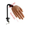 perfeclan Practice Hand for Acrylic Nails with Stand Fake Hand,Bendable,Mannequin