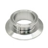 QiiMii Sanitary Concentric Reducer 3"x2" Tri Clamp Clover Stainless Steel