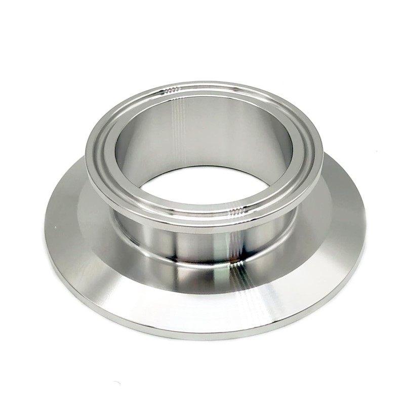 QiiMii Sanitary Concentric Reducer 3"x2" Tri Clamp Clover Stainless Steel