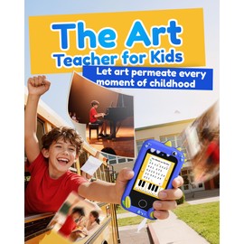 KOKODI Kids Smart Phone Toys, Birthday Gifts Idea Dinosaur Toys for 3 4 5 6 7 8 Year Old Boys, Touchscreen HD Digital Dual Video Camera, Preschool Learning Toy for Kids 3-5 Travel Trip Activity (Blue)