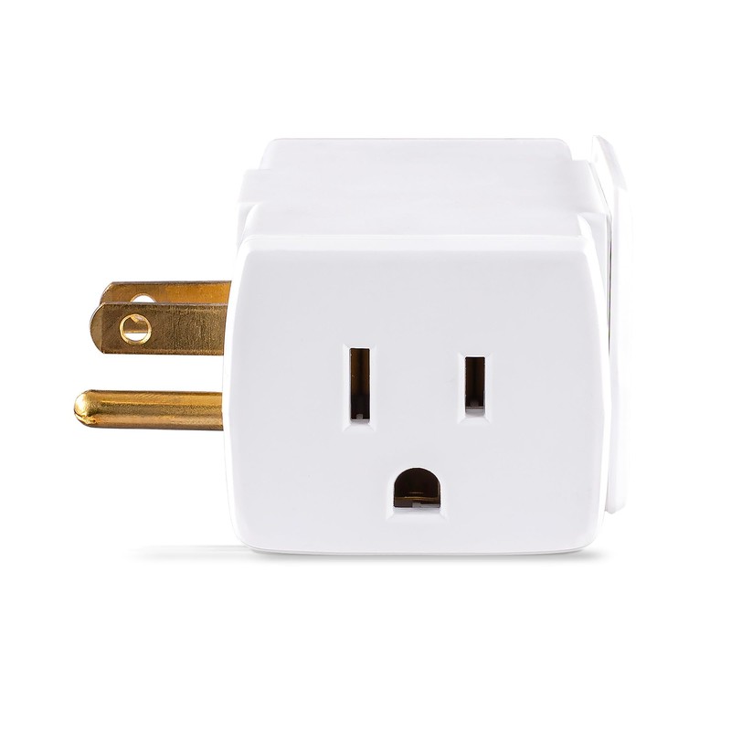 CyberPower GT3WT 3-Outlet Adapter, Wall Tap Plug, NEMA 5-15R Outlets