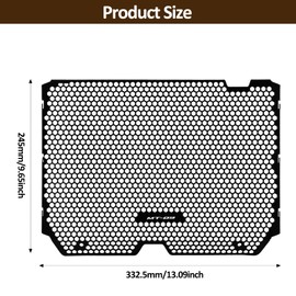 XIDAODIT Motorcycle Radiator Cover Grille Guard Protection Compatible with Yamaha MT09 MT-09 MT09 SP 2024-2025
