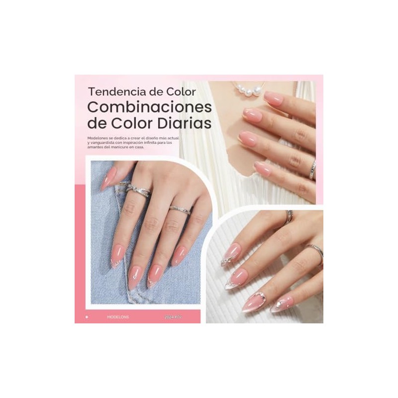 Gel constructor de uñas, 2 piezas de gel constructor transparente