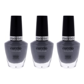 Cuccio Colour Colour Nail Polish - Soaked In Seattle for Women - 0.43 oz Nail Polish - Pack of 3