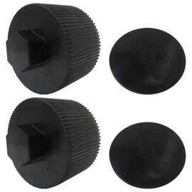 Upgraded 2pcs 154712 Sand Filter Drain Plug Replacement for Pentair CC Series, Easy Hand-Tighten Design