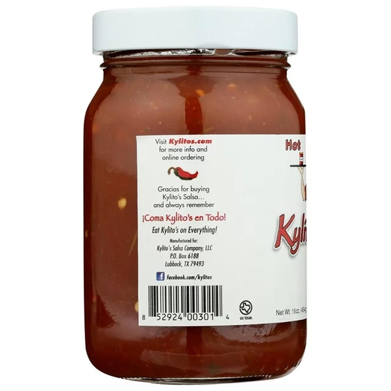 Kylito's Salsa 16oz Jar (Pack of 3) (Choose Flavor Below)