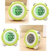GRIRIW 1pc Double Mute Alarm Clock for Simple Stereo Design