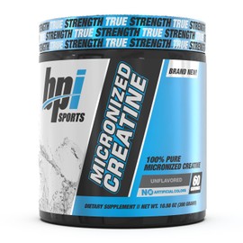 BPI Sports 100% Monohidrato de Creatina Micronizada gr - 60 Porciones (300 gr)