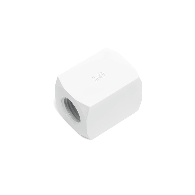Alphacool 17629 HF 3-Way Connection Distributor G1/4 Internal Thread White
