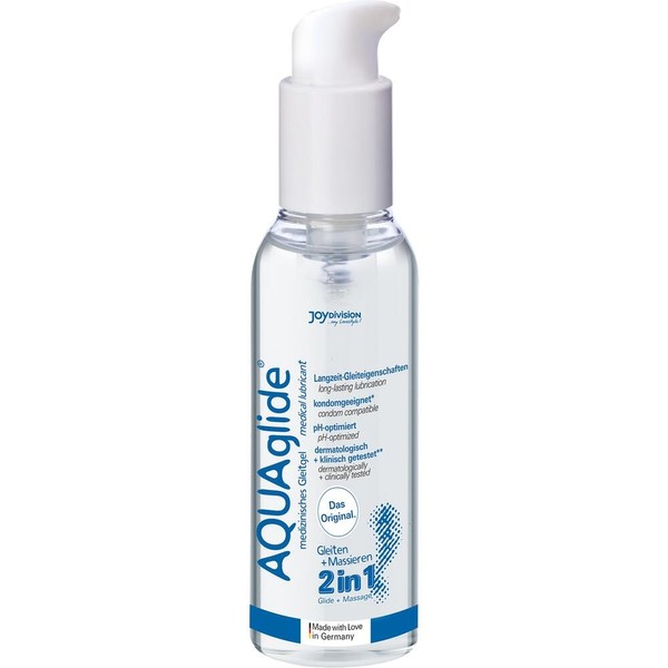 Aquaglide 2in1 Massage Gel & Lubricant 125 ml