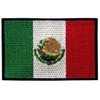 Mexico Flag Embroidered Patch Mexican Applique Iron On Sew On