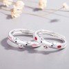 Cute Pink Pig Ring Copper Adjustable Animal Ring for Women