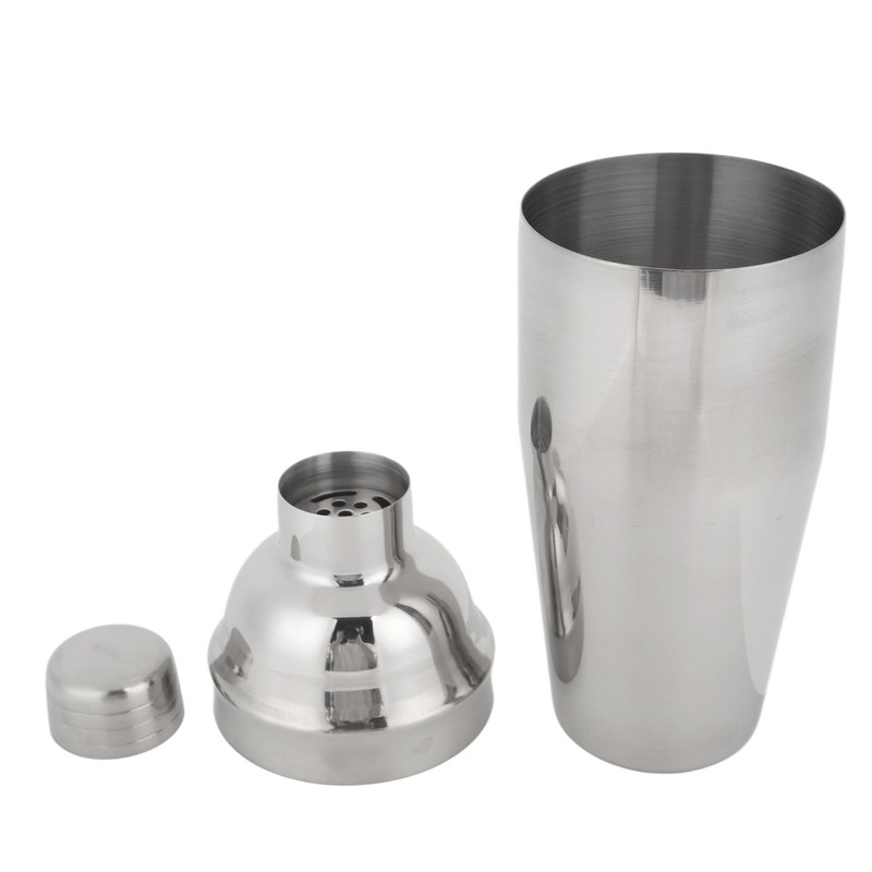 750ML Cocktail Shaker with Built in Strainer Stainless Steel Martini