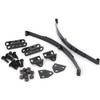 Zolikar 4Pcs Steel Leaf Springs HighLift Chassis Leaf Spring Suspension