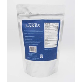 Thousand Lakes Freeze Dried Fruits and Vegetables - Strawberries 2-pack 1.2 ounces (2.4 ounces total) | No Sugar Added | 100% Sliced Strawberries