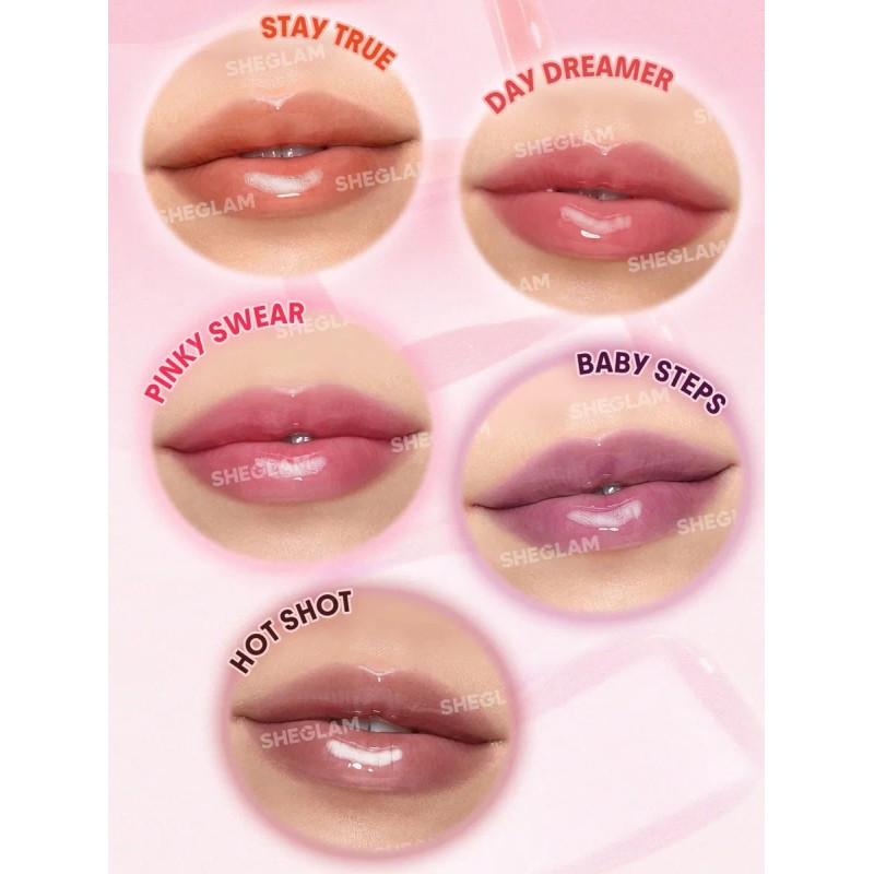 Sheglam Jelly Wow Aceite Labial Tintado - Pinky Swear