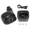 Single Earbud Adjustable Volume Sound Aid USB Charging Hearing Earphone