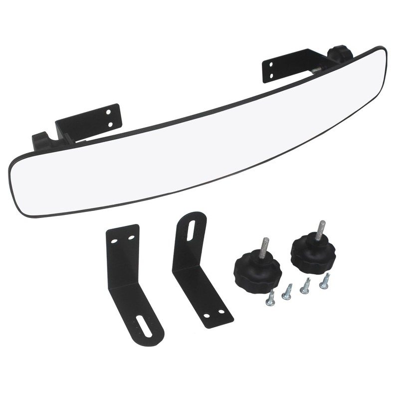 Golf cart Rear View Mirror, HKOO 16.5" Extra Wide 180