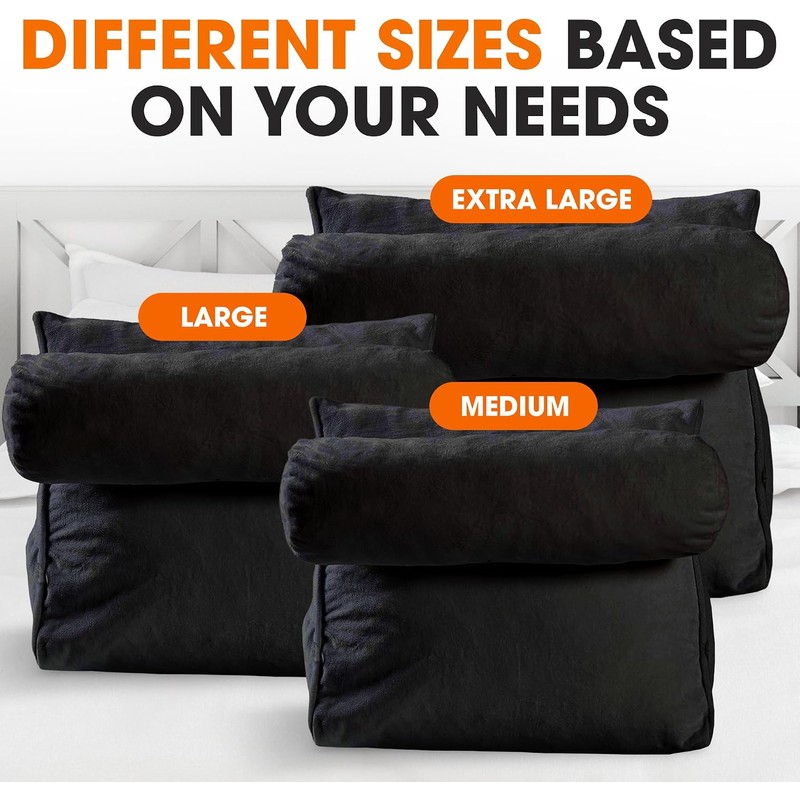 Cojín Wedge Extra Large Cheer Collection – Soporte lumbar y