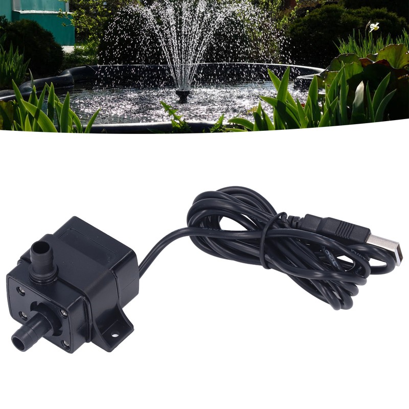 DC5521 Female Connector Water Pump Kit Low Pressure Submersible Pumps