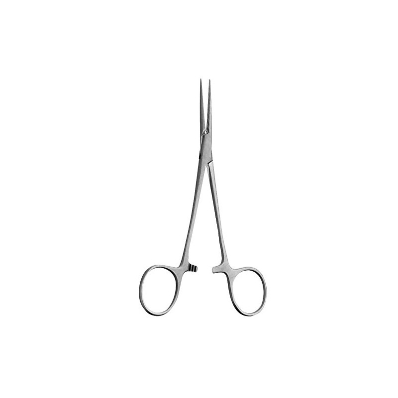 V. Mueller SU2735 CRILE Forceps, Curved, Regular Pattern, 5-1/2" Length