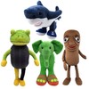 WESOPAN 4 PCS Italian Brainrot Plush Character Set, 12" Animals