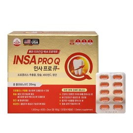 Insa Pro Q 1500mg 120 tablets USA / 인사프로큐 1500mg 120정 미국