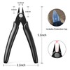 BOENFU Flush Cutter 2 Pack Cable Tie Cutters Small Wire