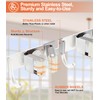 Broom Holder Over The Door Drilling Free Mop and Broom