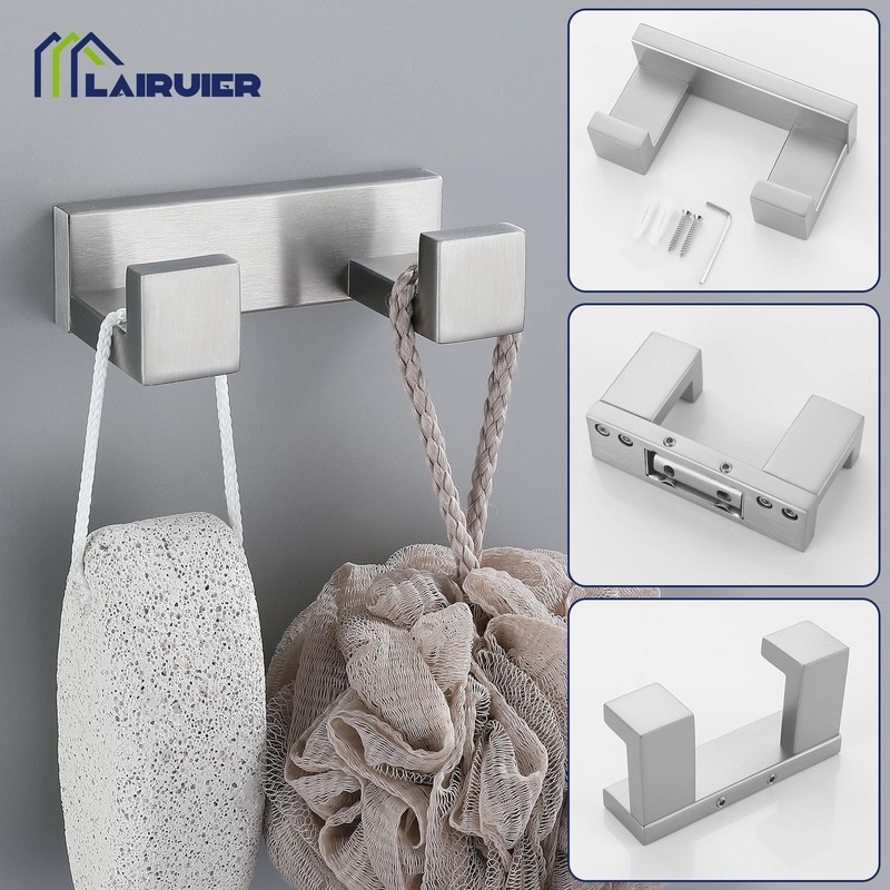 3 Pieces Bathroom Hardware Accessories Set, Set SUS304 Stainless Steel
