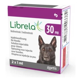 Suplemento Perros Librela 30mg, 2 Viales + Hielera