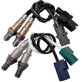 MecXora 4Pcs Upstream & Downstream Oxygen Sensor Kit (2*234-5060 + 234-4297 + 234-4313) Compatible with 2005-2006 Nissan Frontier/Pathfinder/Xterra V6 4.0L - Replaces 250-25005, 250-24951, 250-24403