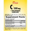 Sundance Vitamin C 500mg with Bioflavonoids and Rose HIPS |
