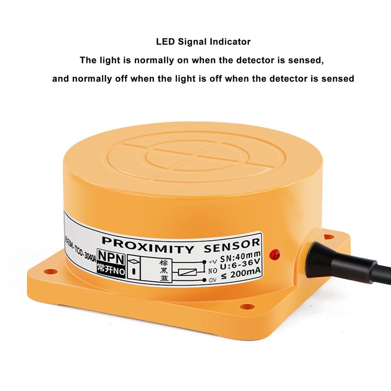 Inductive Proximity Switch AC 2 Wires Normally Open Approach Sensor