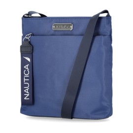 Nautica Diver - Bolso bandolera de nailon para mujer, con correa ajustable para el hombro, Índigo, Talla unica