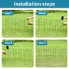 ICITYWALL 15 Pack 24in(L) X 15in(H) Small/Medium Animal Barrier Fence,