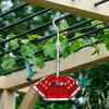 Sherem Sweety Hummingbird Feeder, Red Plastic Saucer Hummingbird Feedersr, Outdoor