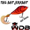 Angel-Berger Wild Devil Baits Tail Bait Jerkbait Jerk Wobbler (Red
