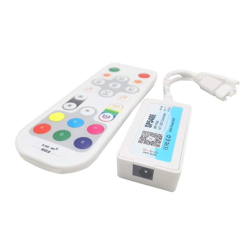 SP548E RGB Music RF LED DC5V-24V SPI WiFi LED Controller