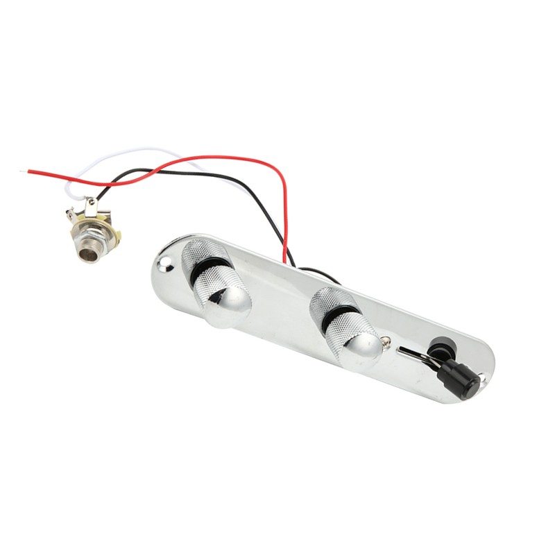 Chrome Plated Metal 3 Way Switch Prewired Control Plate for