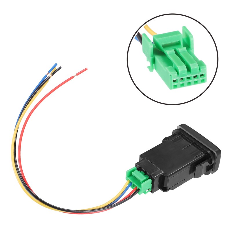 QUARKZMAN Mount Hole Expansion Port Switch Parking Sensor Switch for