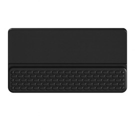 RAPIQUE Ergonomic Keyboard Wrist Rest Pad, Computer Keyboard Stand for Full Size & Wireless Keyboards, Typing Angle Wrist Relief Tray, Portable Holder for Office and Home Desk Use - Black