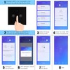 LED WIFI Intelligent Wall Touching Switch Mobile Phone APP Remote