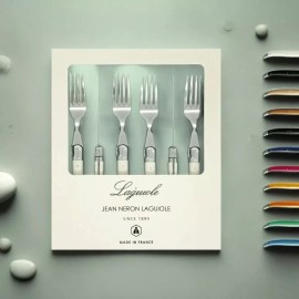 Zhangneron 장네론 라귀올 에센셜 커트러리 선물세트 (11colors) [로즈] Jean Renoir Laguiole Essential Cutlery Gift Set (11 colors) [Rose]