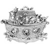 Noah Ark Pewter Ornament