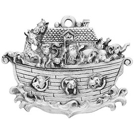 Noah Ark Pewter Ornament