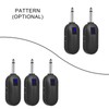 Wireless Guitar System Transmitter Receiver 2.4MHz Rechargeable Piano Instrument BT