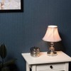 MiniSun | Modern Polished Chrome and Pink Touch Table Lamp